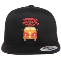 This Guy Survived The Sixties Twice Flatbill Hat