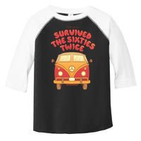 This Guy Survived The Sixties Twice Toddler Fine Jersey T-Shirt