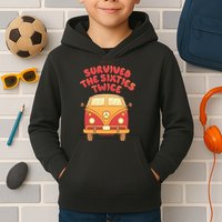 This Guy Survived The Sixties Twice Kids Hoodie