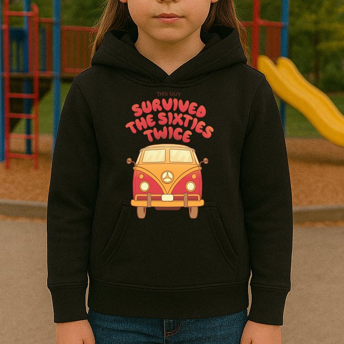 This Guy Survived The Sixties Twice Kids Hoodie