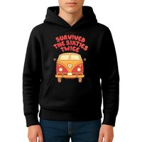 This Guy Survived The Sixties Twice Kids Hoodie