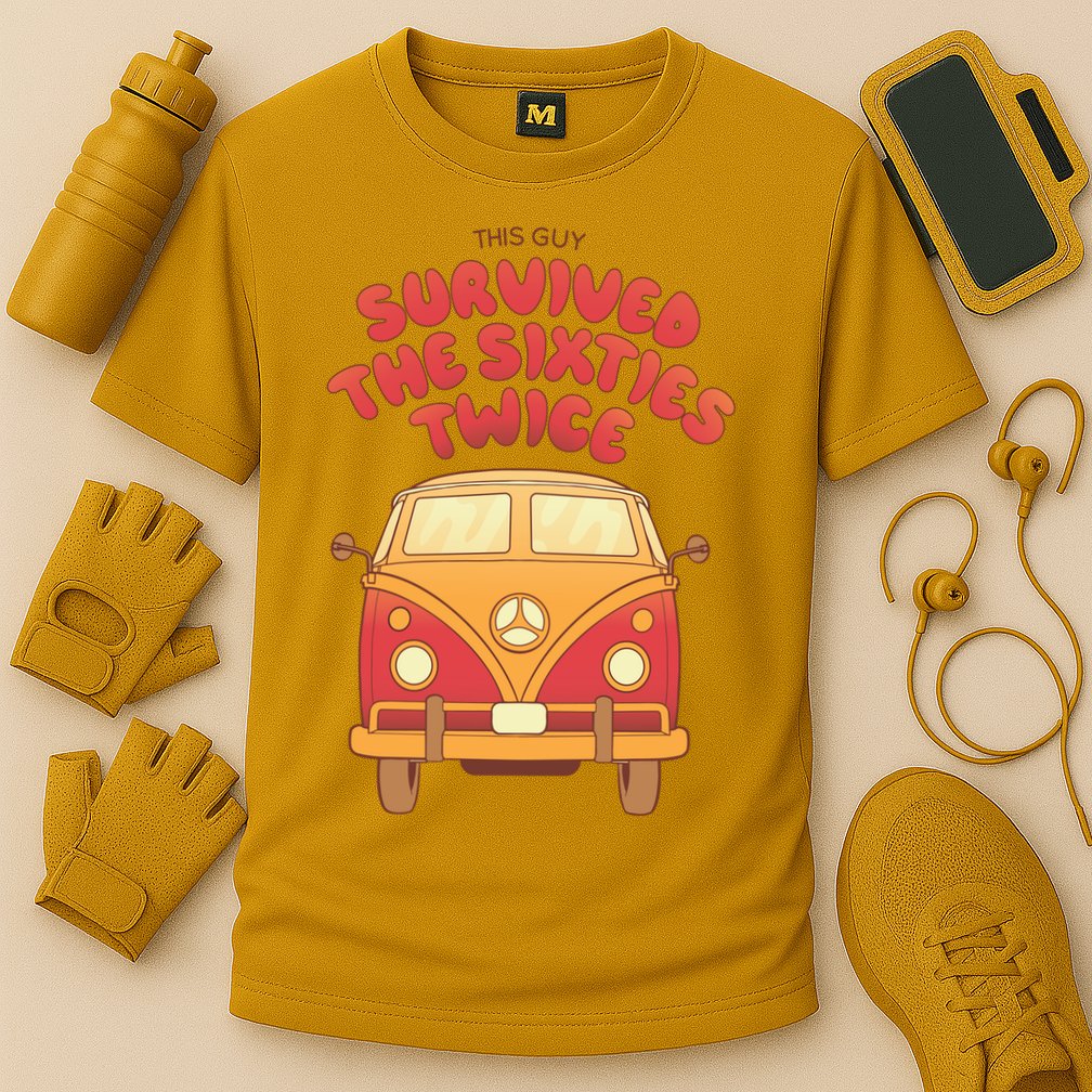 This Guy Survived The Sixties Twice Performance Shirt