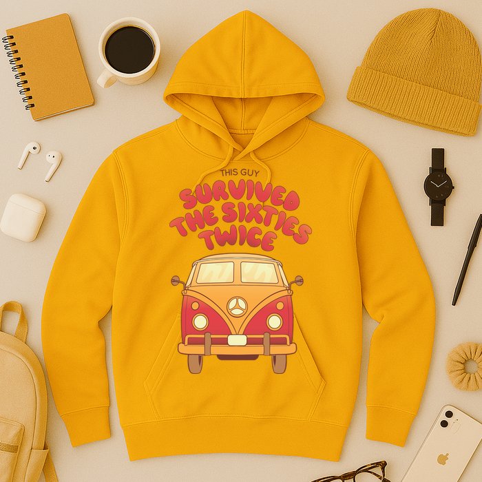 This Guy Survived The Sixties Twice Hoodie