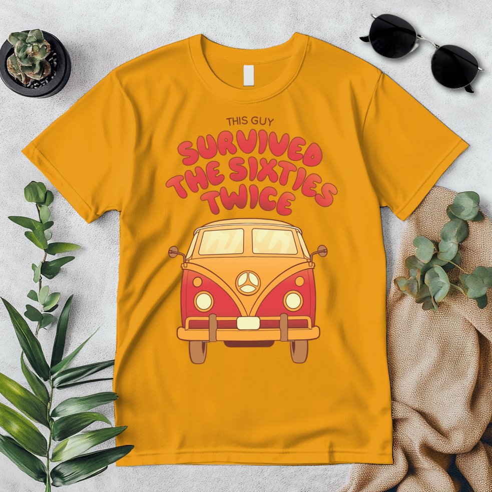 This Guy Survived The Sixties Twice Premium T-Shirt