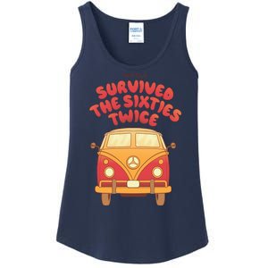 This Guy Survived The Sixties Twice Ladies Essential Tank