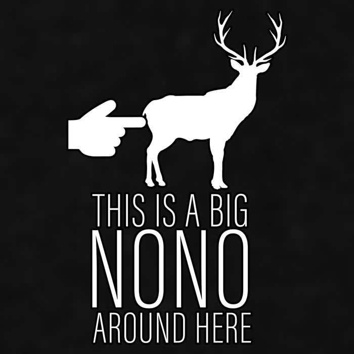 This Is A Big NO NO Don't Touch The Animals Ladies PosiCharge Tri-Blend Wicking Tank