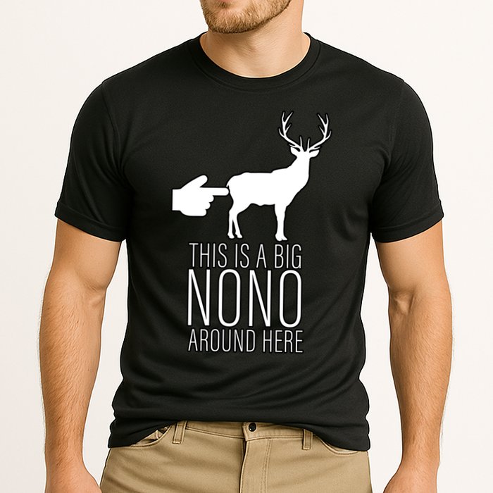 This Is A Big NO NO Don't Touch The Animals Performance Shirt