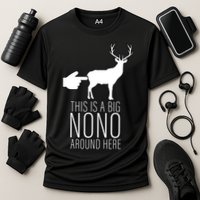 This Is A Big NO NO Don't Touch The Animals Performance Shirt