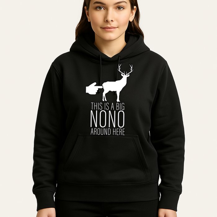 This Is A Big NO NO Don't Touch The Animals Hoodie
