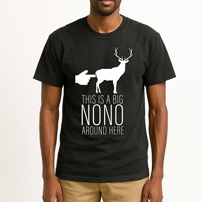 This Is A Big NO NO Don't Touch The Animals Tall T-Shirt