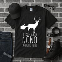 This Is A Big NO NO Don't Touch The Animals Tall T-Shirt
