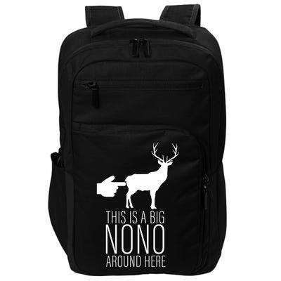 This Is A Big NO NO Don't Touch The Animals Impact Tech Backpack