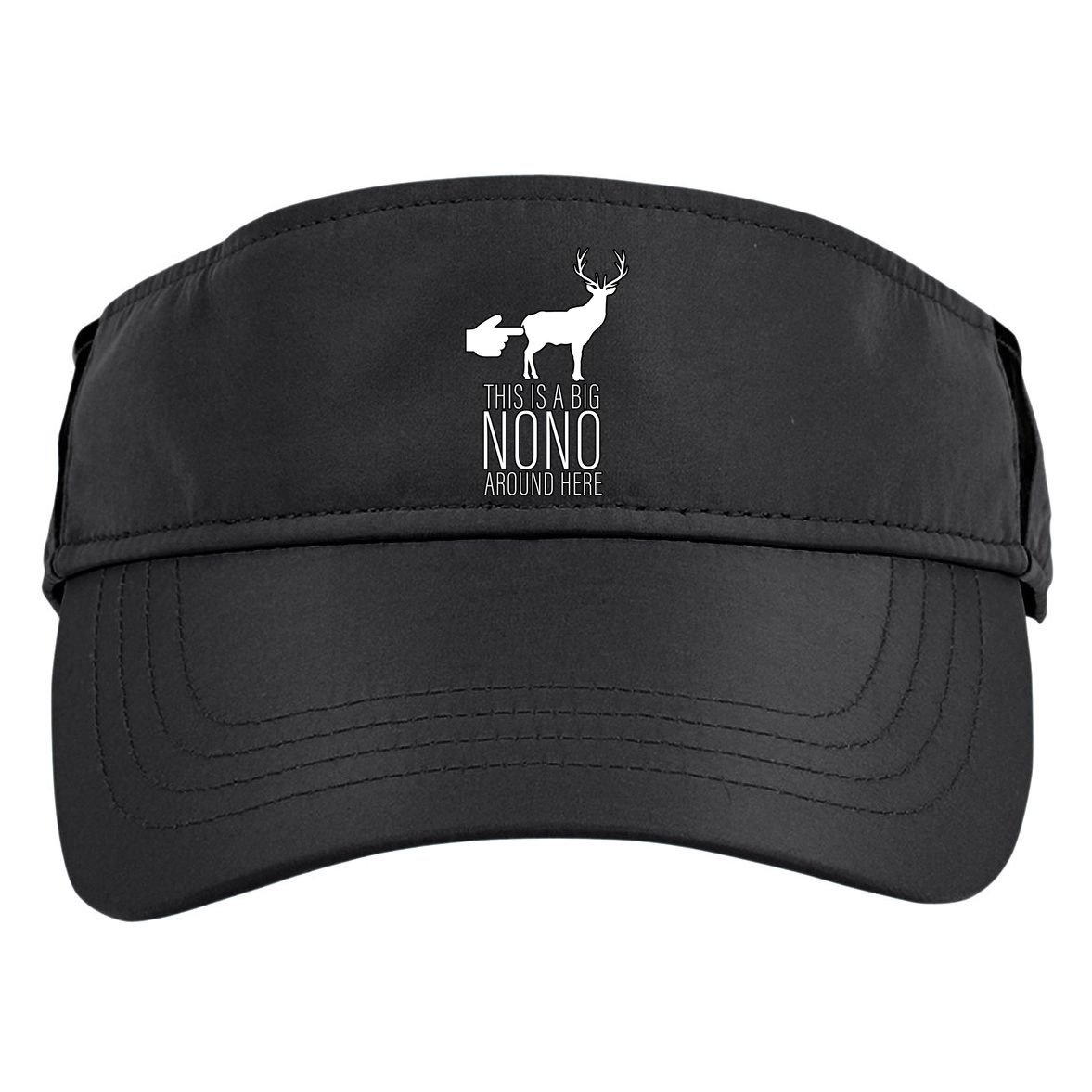 This Is A Big NO NO Don't Touch The Animals Adult Drive Performance Visor
