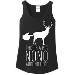 This Is A Big NO NO Don't Touch The Animals Ladies Essential Tank