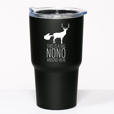 This Is A Big NO NO Don't Touch The Animals Tumbler