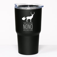 This Is A Big NO NO Don't Touch The Animals Tumbler