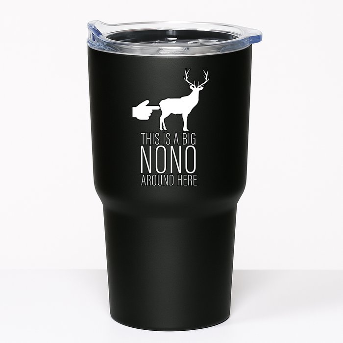 This Is A Big NO NO Don't Touch The Animals Tumbler