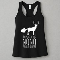 This Is A Big NO NO Don't Touch The Animals Womens Tank Top