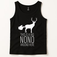 This Is A Big NO NO Don't Touch The Animals Tank Top