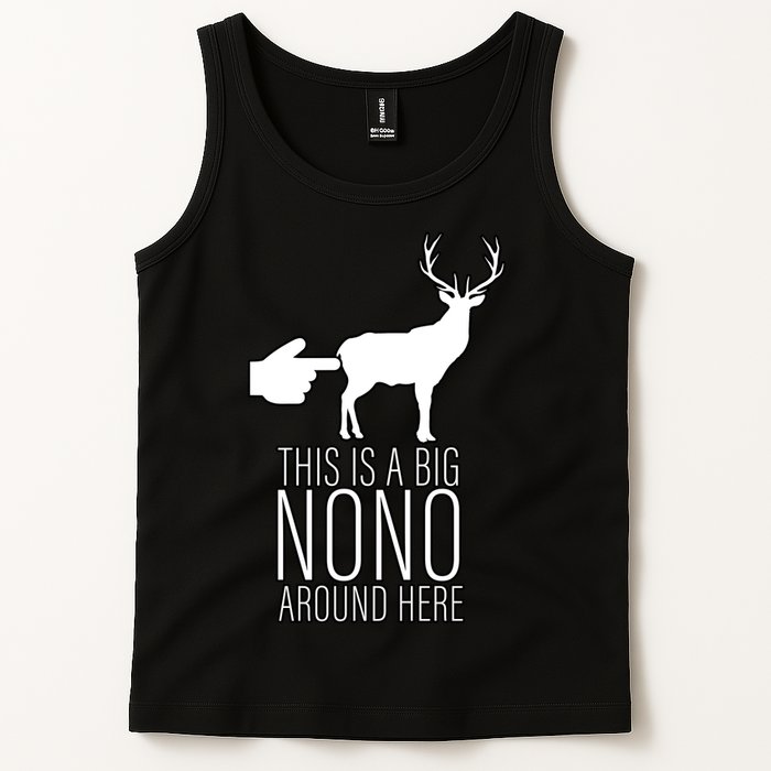This Is A Big NO NO Don't Touch The Animals Tank Top