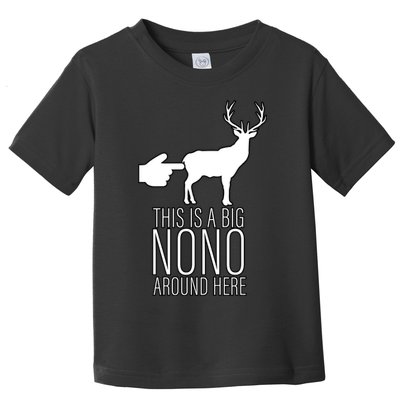 This Is A Big NO NO Don't Touch The Animals Toddler T-Shirt