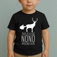This Is A Big NO NO Don't Touch The Animals Toddler T-Shirt