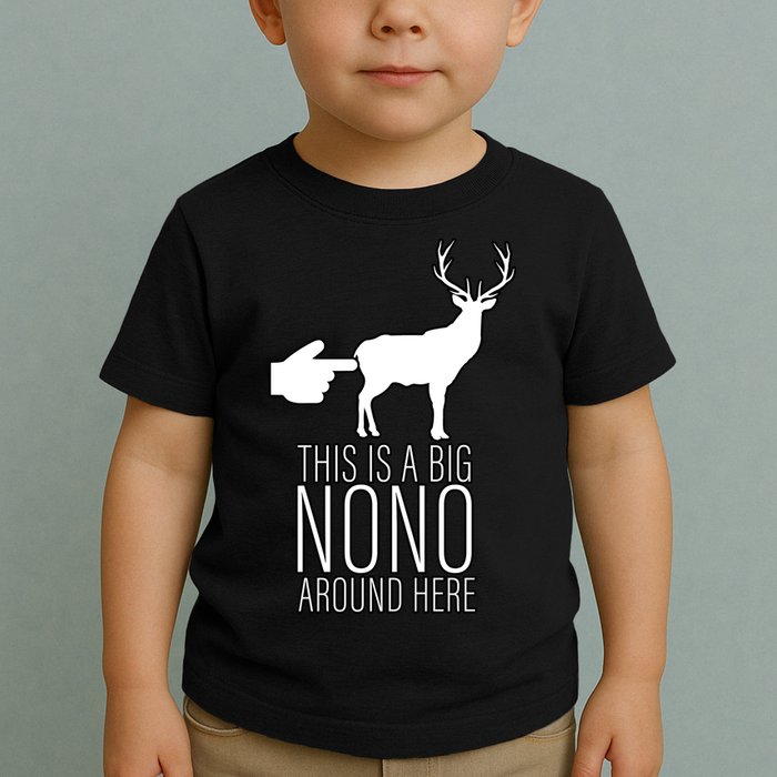This Is A Big NO NO Don't Touch The Animals Toddler T-Shirt