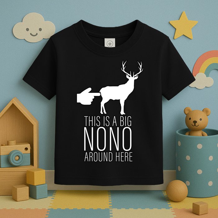 This Is A Big NO NO Don't Touch The Animals Toddler T-Shirt