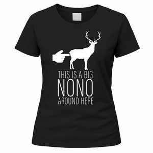 This Is A Big NO NO Don't Touch The Animals Women's T-Shirt