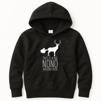 This Is A Big NO NO Don't Touch The Animals Kids Hoodie
