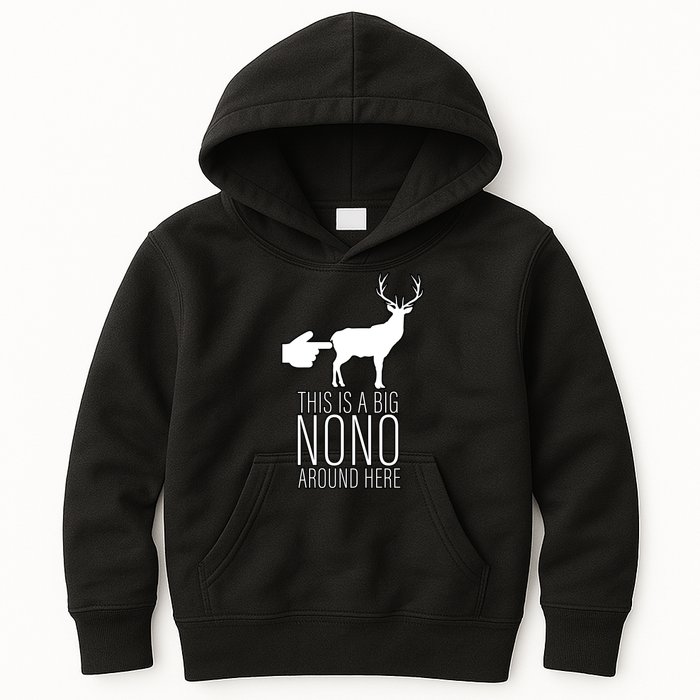 This Is A Big NO NO Don't Touch The Animals Kids Hoodie