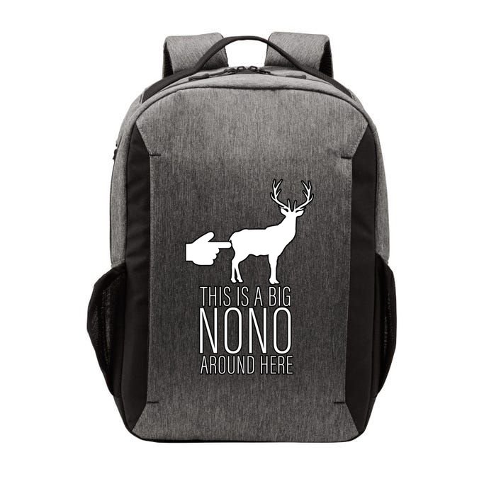 This Is A Big NO NO Don't Touch The Animals Vector Backpack