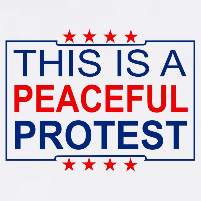 This Is A Peaceful Protest Pro Trump Mug