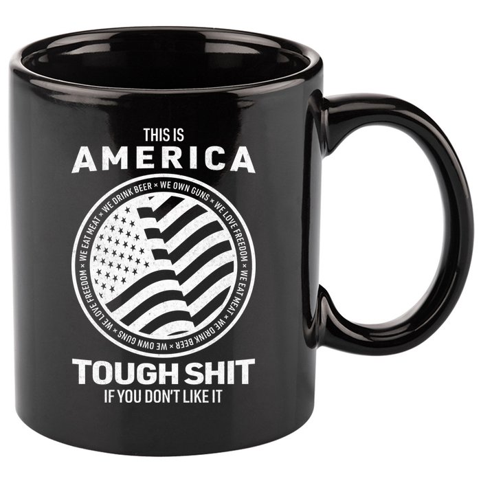 This Is America 11oz C Handle Ceramic Mug