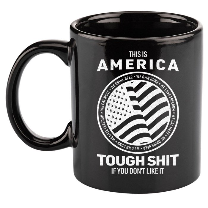 This Is America 11oz C Handle Ceramic Mug