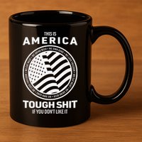 This Is America 11oz C Handle Ceramic Mug