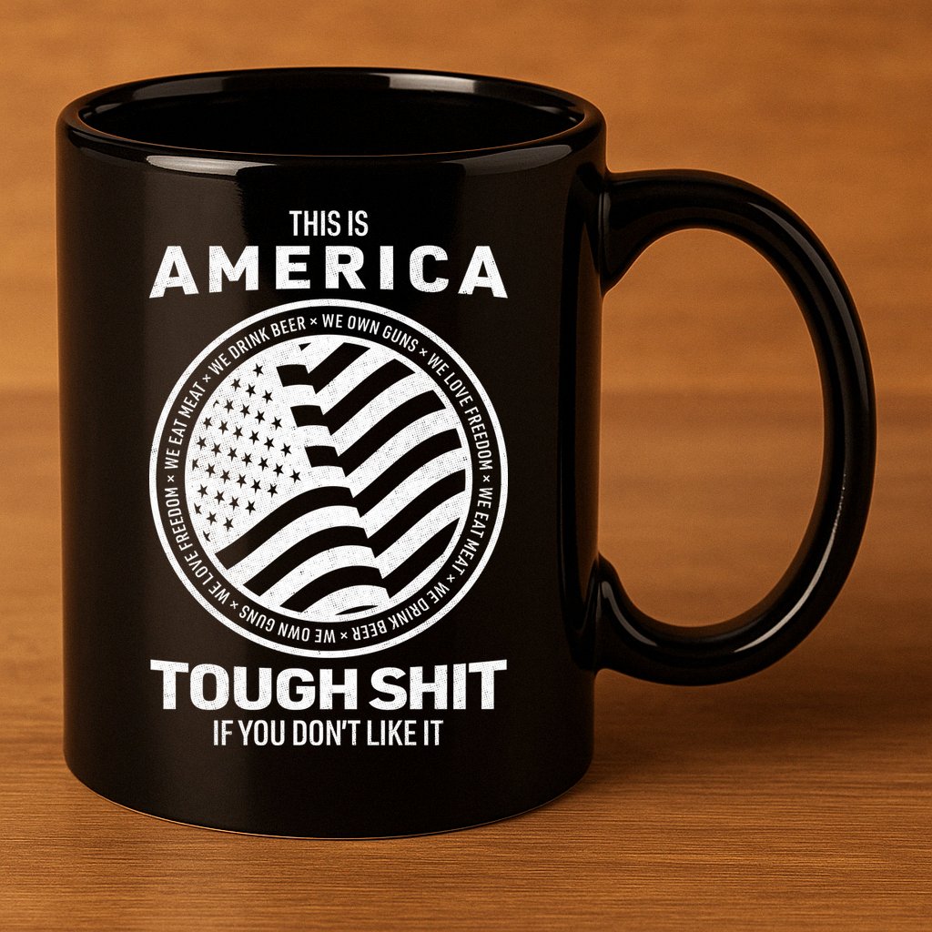 This Is America 11oz C Handle Ceramic Mug