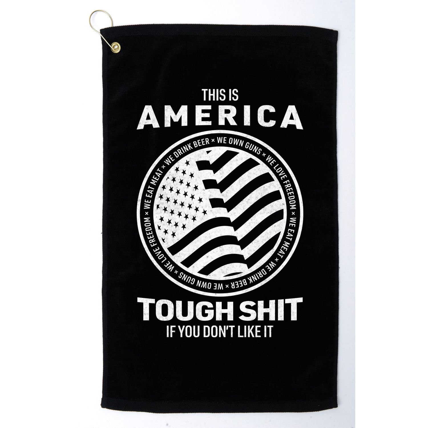 This Is America Golf Towel