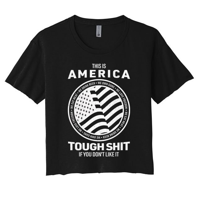 This Is America Crop Top
