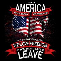 This Is America If You Don't like It Leave Impact Tech Backpack