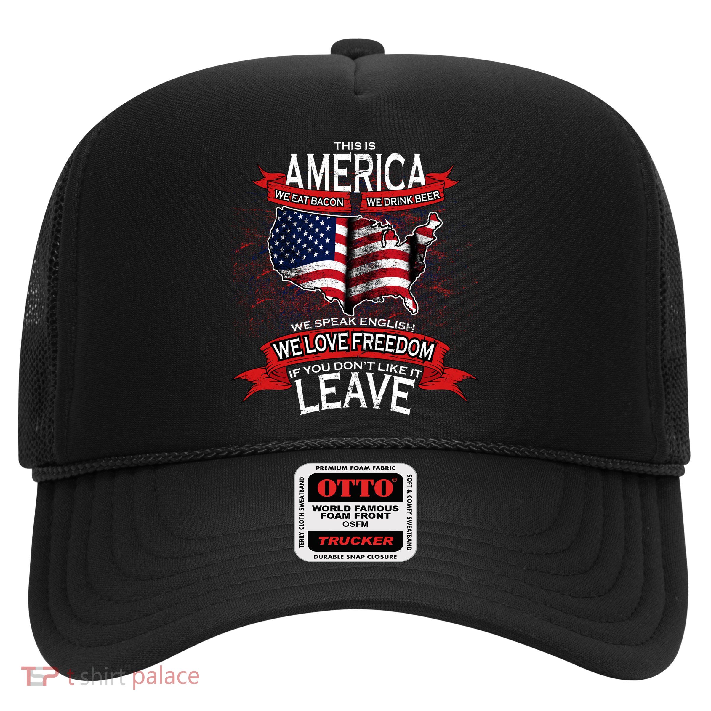 This Is America If You Don't like It Leave Trucker Hat