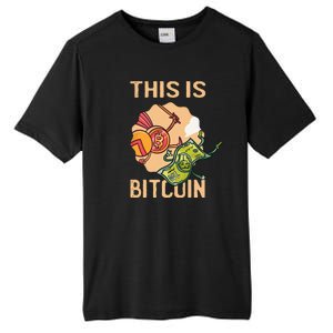 This Is Bitcoin Tall Fusion ChromaSoft Performance T-Shirt