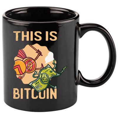 This Is Bitcoin 11oz C Handle Ceramic Mug