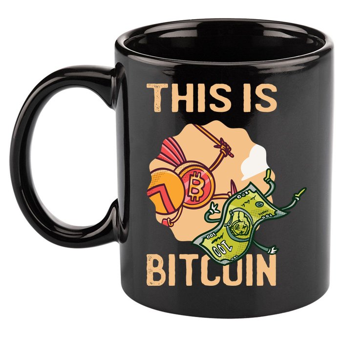 This Is Bitcoin 11oz C Handle Ceramic Mug