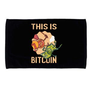 This Is Bitcoin Microfiber Hand Towel