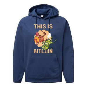 This Is Bitcoin Performance Fleece Hoodie