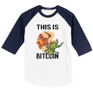 This Is Bitcoin Baseball Sleeve Shirt