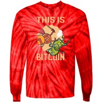 This Is Bitcoin Tie-Dye Long Sleeve Shirt