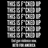 This Is F*CKED Up Beto for America Stripe Pom Pom Beanie