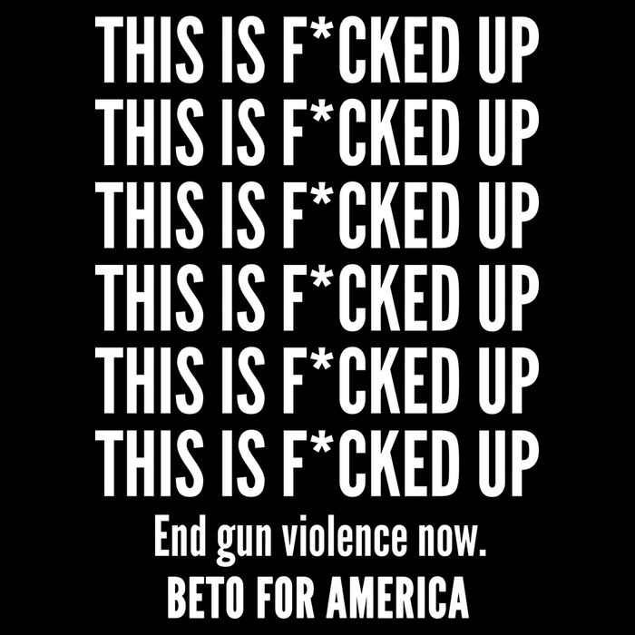 This Is F*CKED Up Beto for America Stripe Pom Pom Beanie